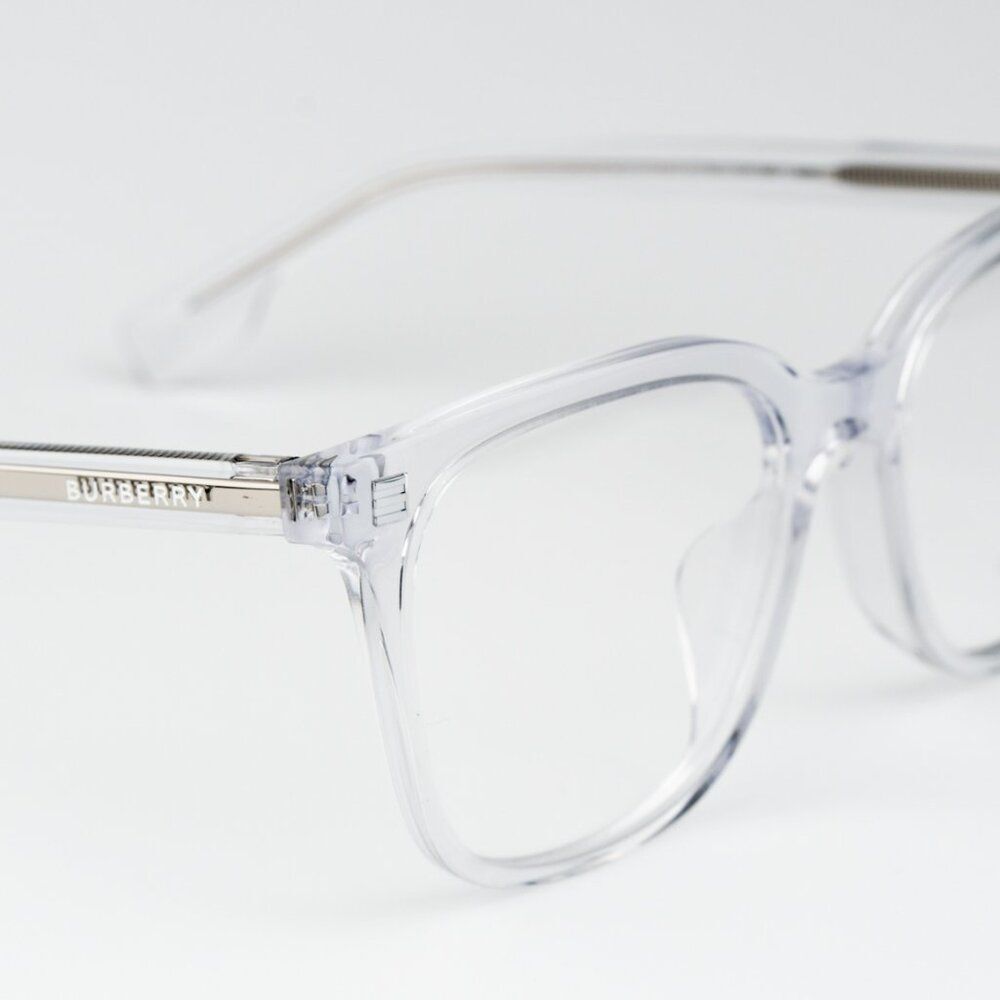 NEW Burberry BE2361D 3024 Transparent Clear Square Unisex Eyeglasses BE 2361D - Picture 6 of 9